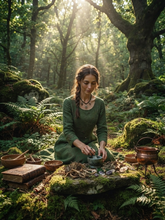 Carica l'immagine nel visualizzatore di Gallery, Sussurri dell'Antica Foresta: Il Talismano della Druidessa