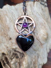 Carica l'immagine nel visualizzatore di Gallery, Cuore di Strega pentacolo 🖤