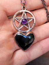 Carica l'immagine nel visualizzatore di Gallery, Cuore di Strega pentacolo 🖤