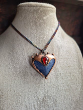 Carica l'immagine nel visualizzatore di Gallery, Love Dumortierite e Granato Hessonite