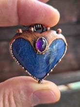Carica l'immagine nel visualizzatore di Gallery, Love Dumortierite e Ametista