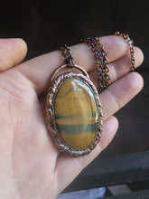 Carica l&#39;immagine nel visualizzatore di Gallery, Portale Occhio di tigre con striature blu
