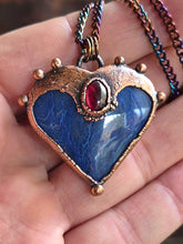 Carica l&#39;immagine nel visualizzatore di Gallery, Love Dumortierite e Granato
