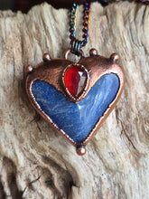 Carica l&#39;immagine nel visualizzatore di Gallery, Love Dumortierite e Granato Hessonite
