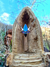 Carica l'immagine nel visualizzatore di Gallery, gioiello-rituale-fasi-lunari-rame-labradorite-blu-intenzione-spirituale
