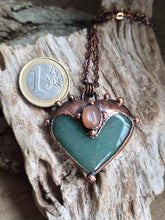 Carica l'immagine nel visualizzatore di Gallery, Love Avventurina e Adularia pesca
