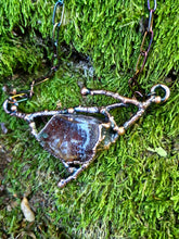 Carica l'immagine nel visualizzatore di Gallery, Driade, il tuo giardino interiore — Collana artigianale in Lodolite e Rame
